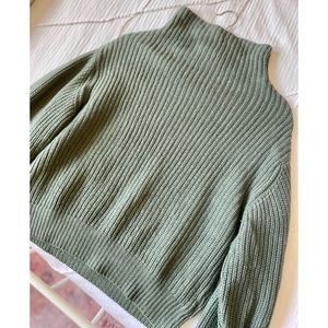 Aritzia Wilfred Green Montpellier Sweater